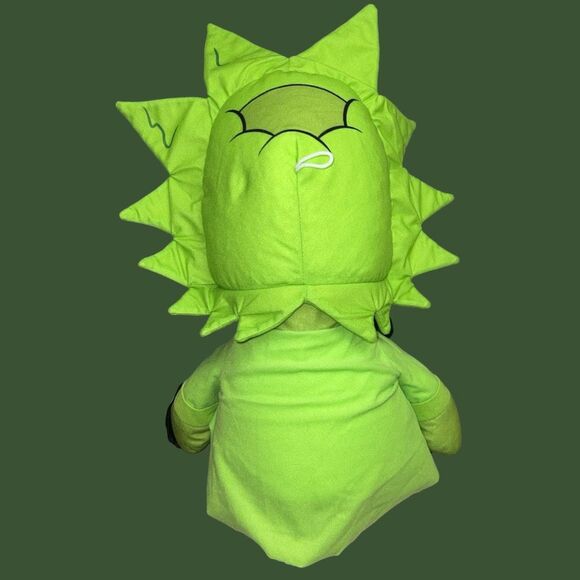 NWT The Toy Factory Rick and Morty Toxic Green Rick Plush 27” - Picture 5 of 6